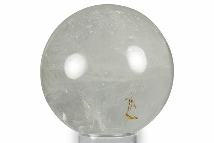 Polished Quartz Sphere - Madagascar #348241
